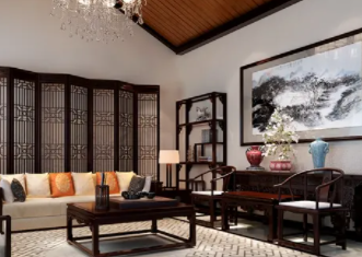 竹溪中式书房设计让四合院的生活更加美好